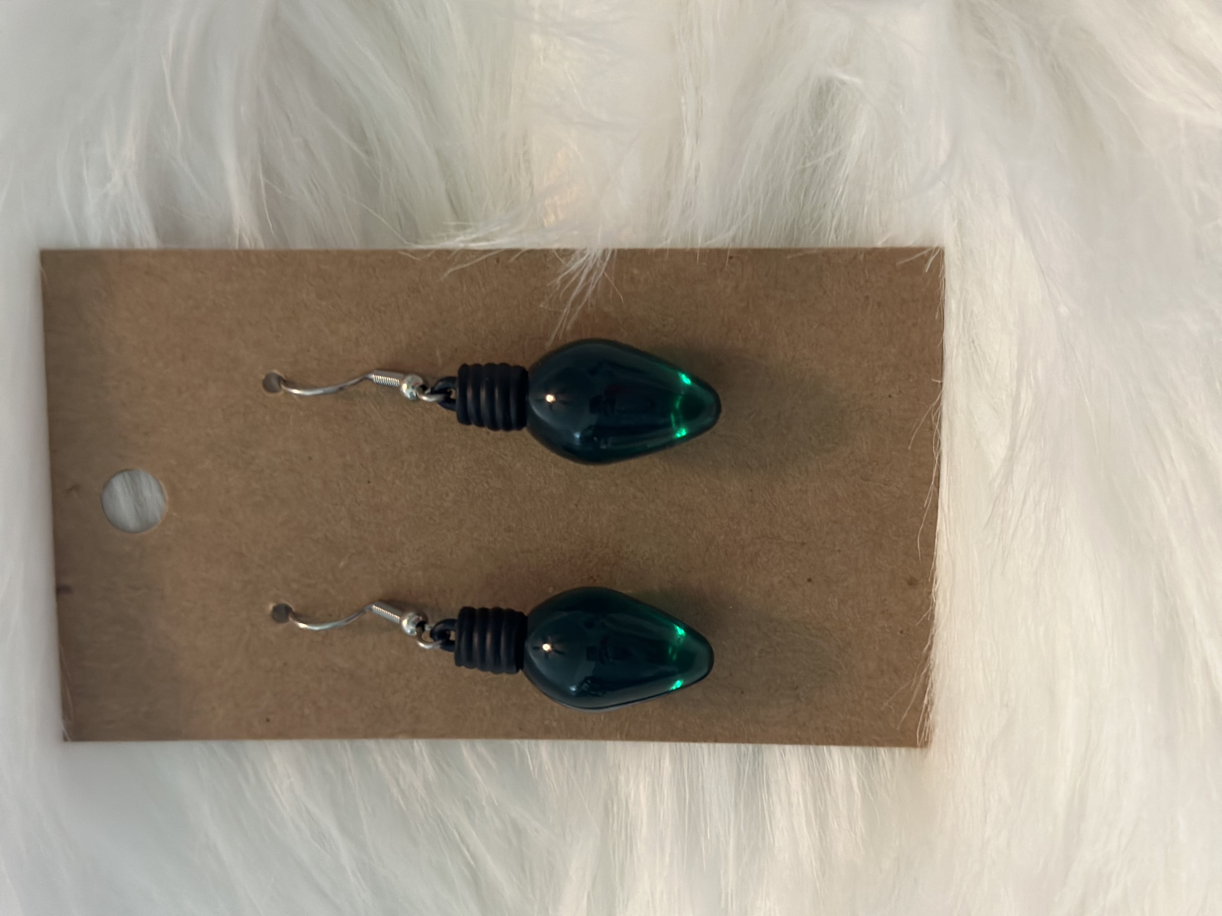Christmas Bulb Earrings - Image 2