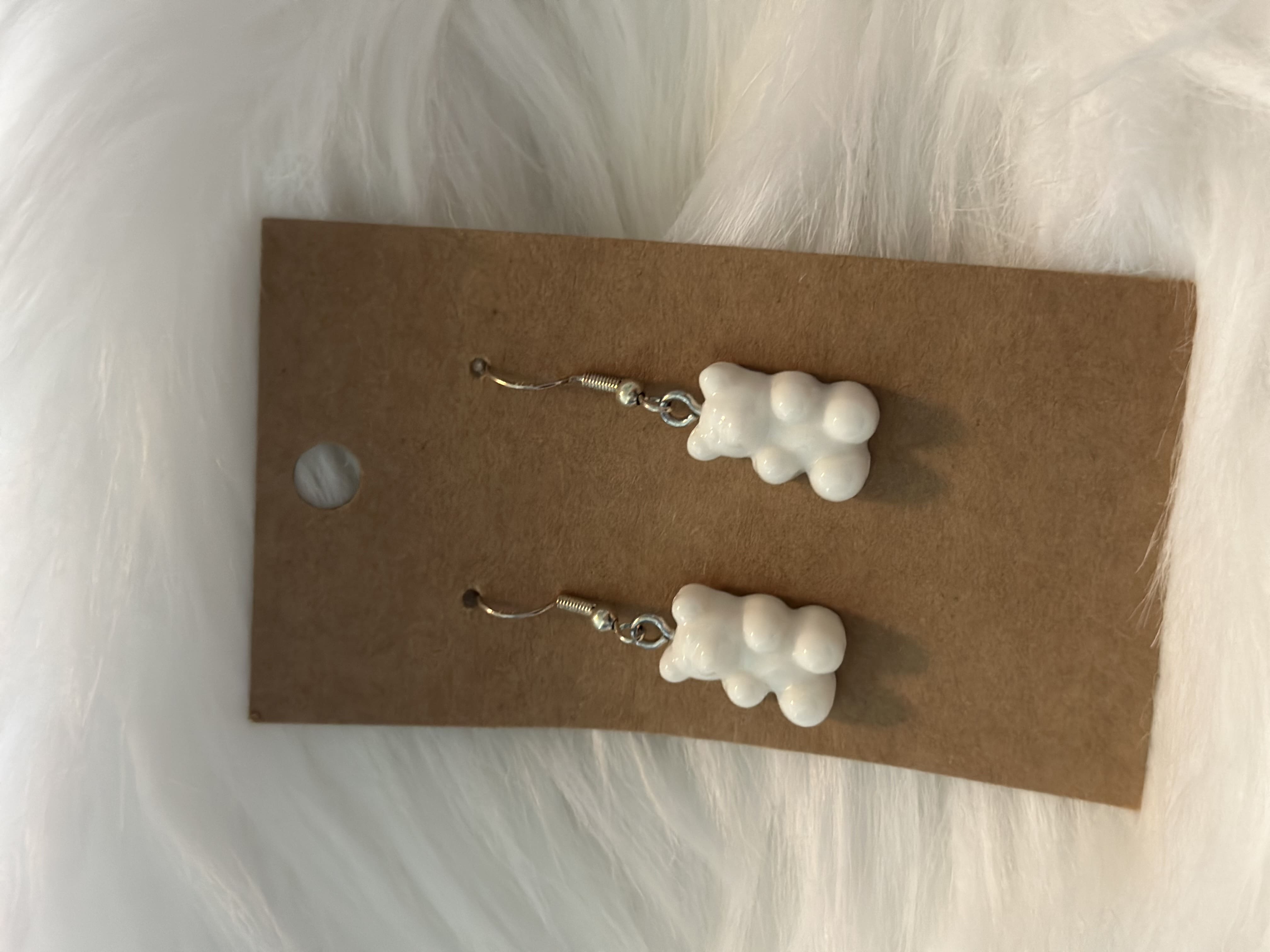 Teddy Bear Earrings