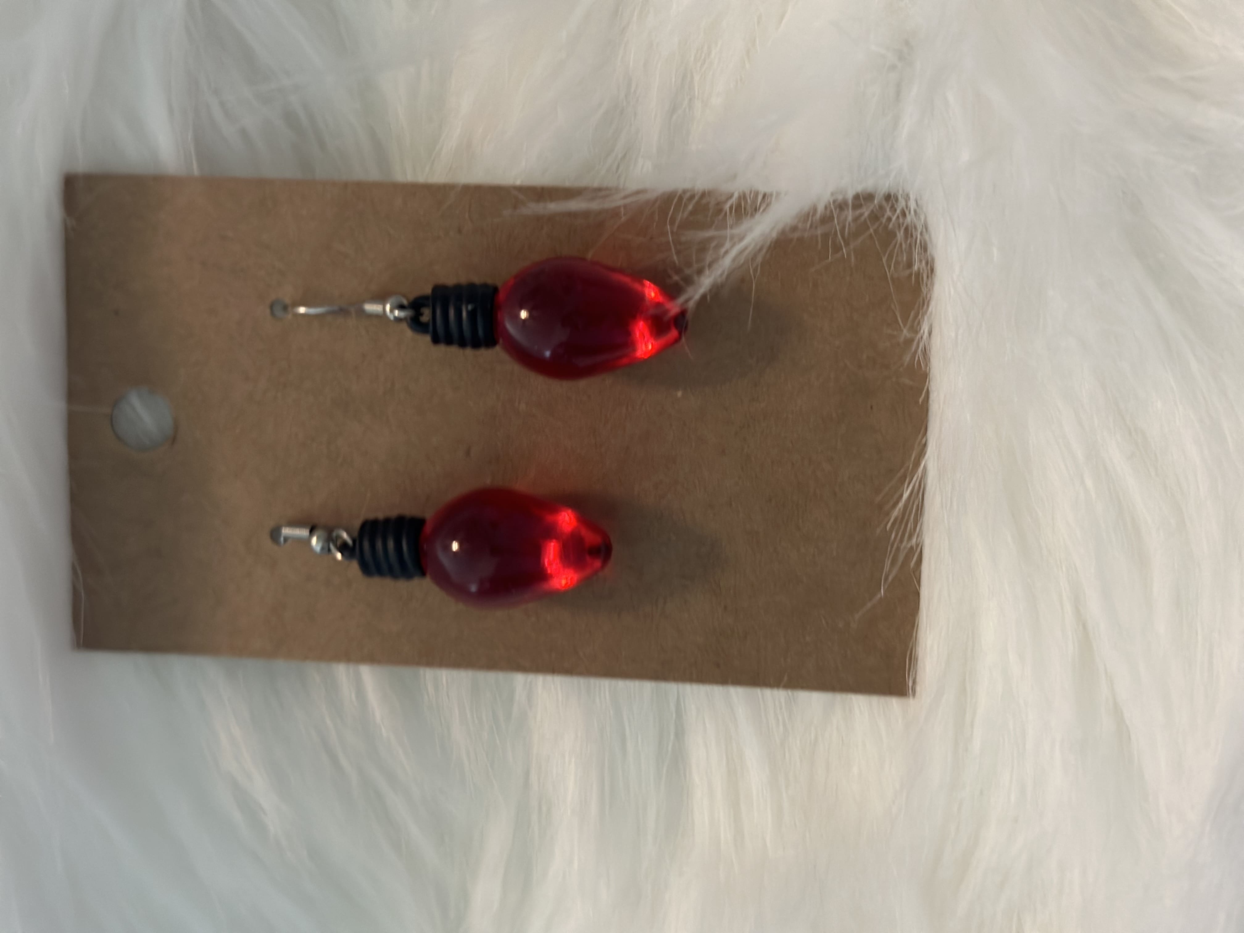 Christmas Bulb Earrings